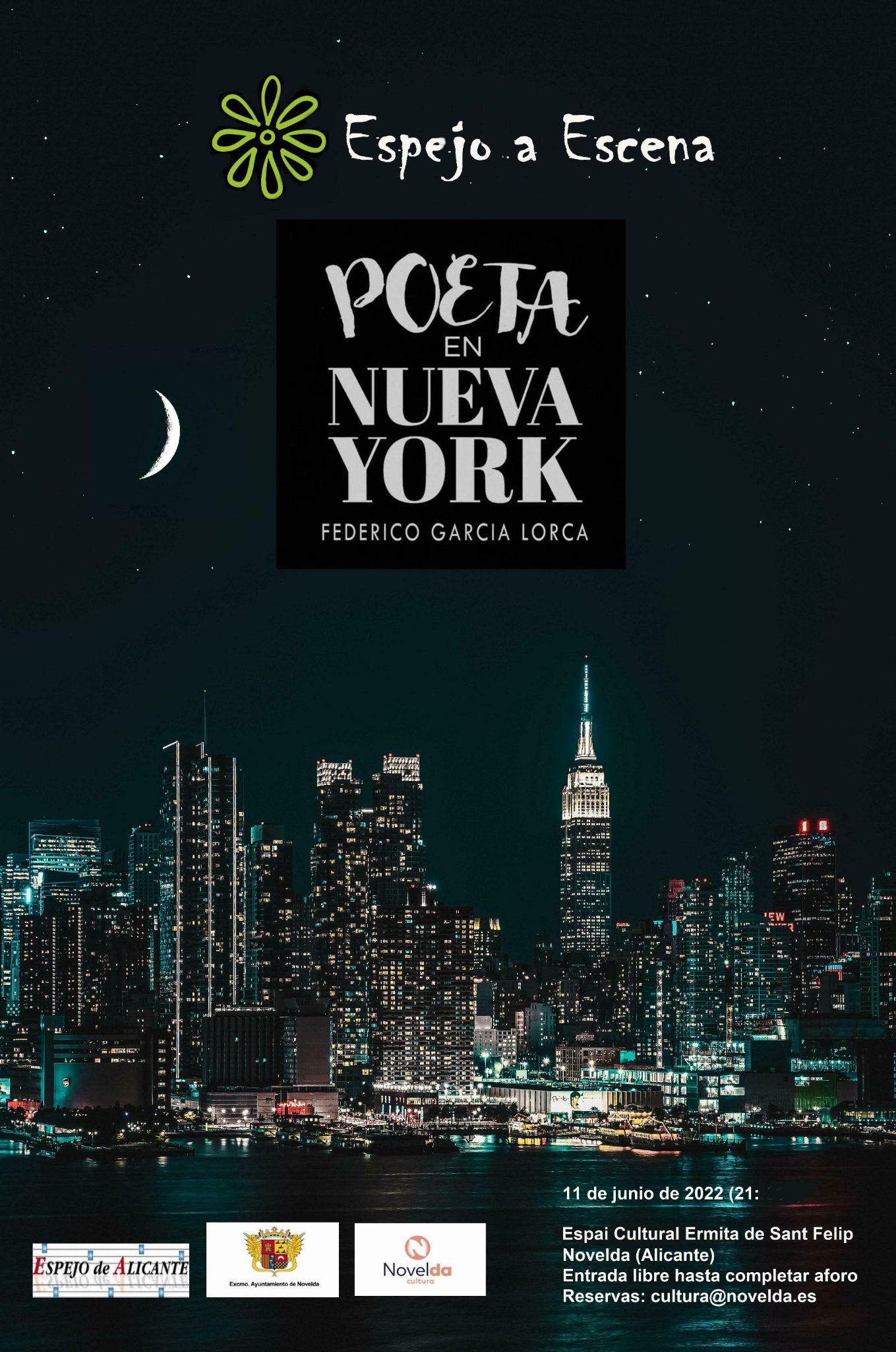 Ayuntamiento de Novelda espejo-calidad Poeta en Nueva York 