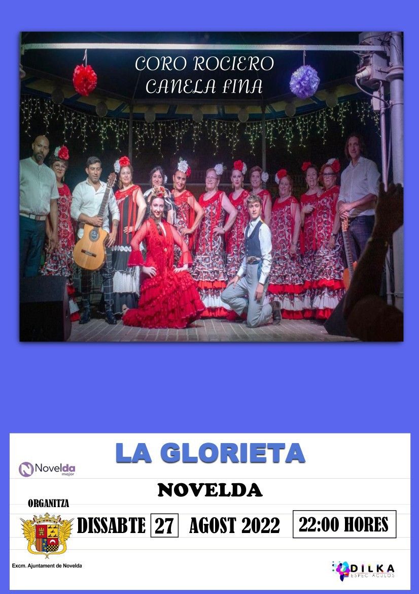 Ayuntamiento de Novelda thumbnail_DUO-CORO-ROCIERO-NOVELDA-13082022-VALENCIANO Actuación del Coro Rociero ''Canela fina'' en la Glorieta 