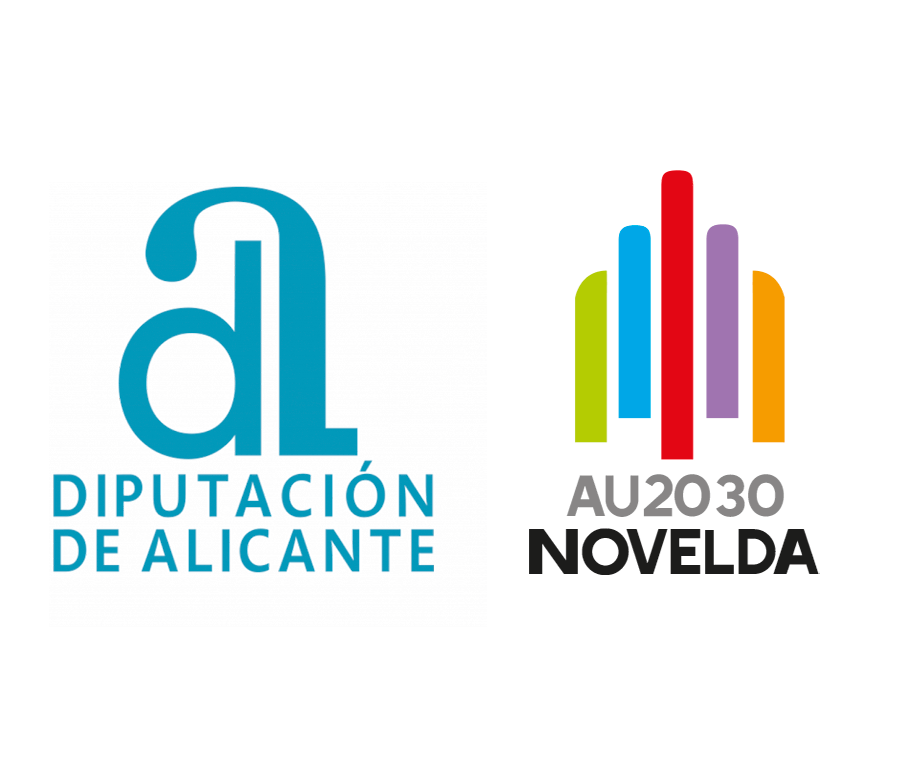 Ayuntamiento de Novelda logos-juntos Diputación subvenciona la redacción de los planes de acción de la Agenda Urbana Novelda 2030 