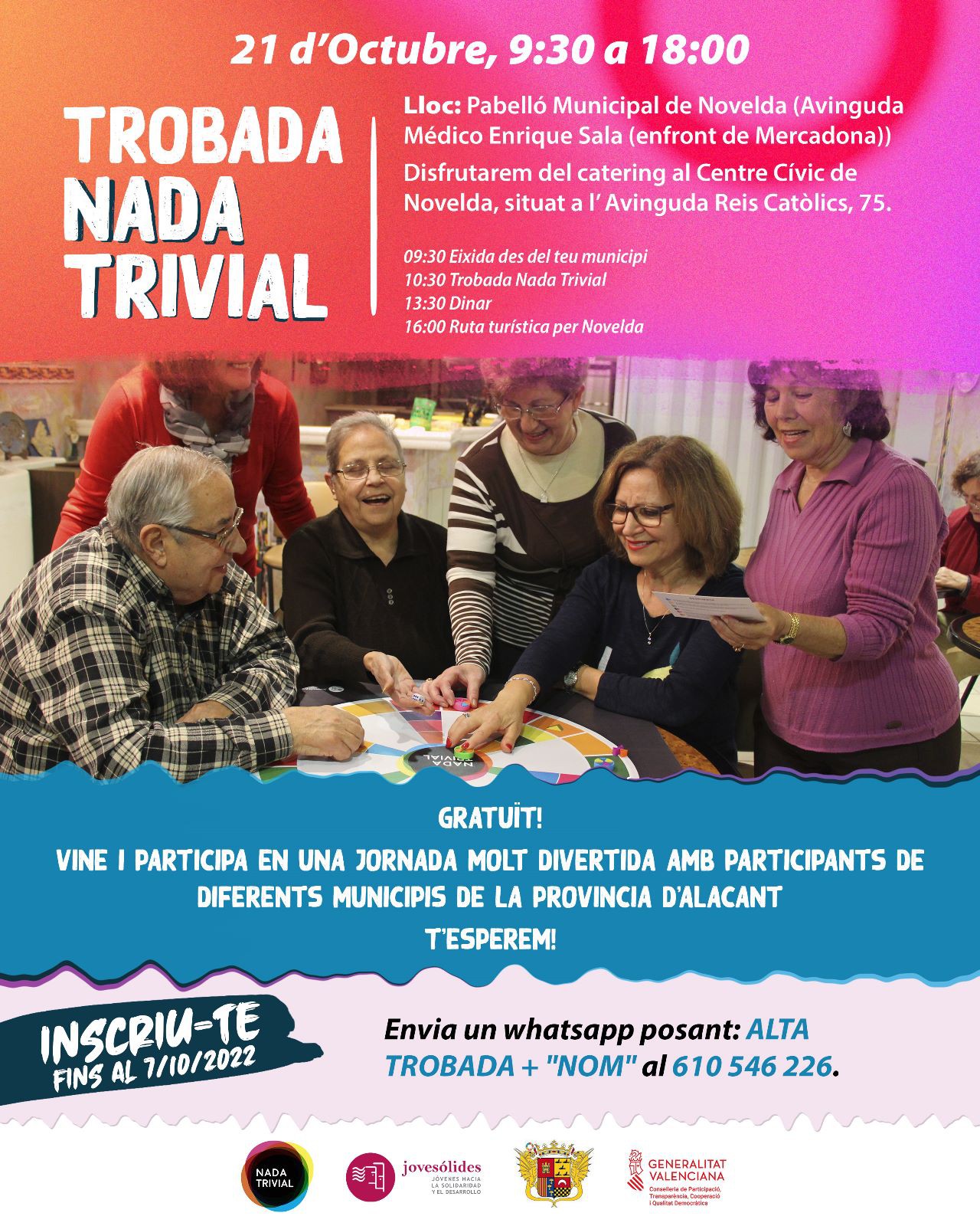 Ayuntamiento de Novelda Cartel-1 Encuentro Nada Trivial 