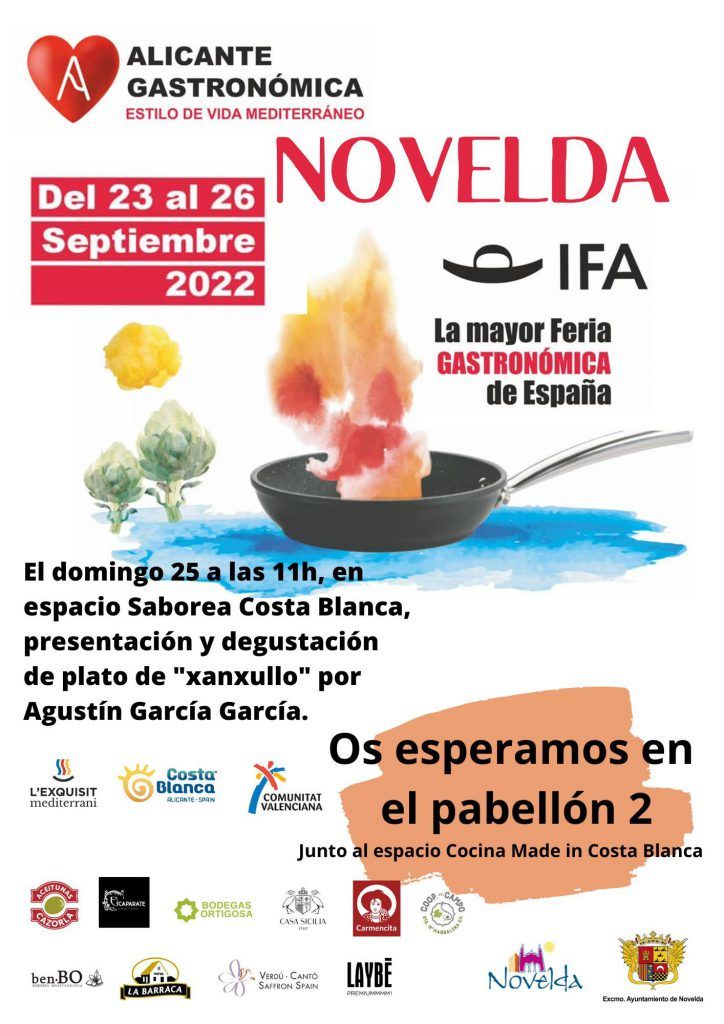 Ayuntamiento de Novelda Cartel-Alicante-gastronómica-724x1024 Novelda participarà en la quarta edició d'Alacant Gastronòmica 