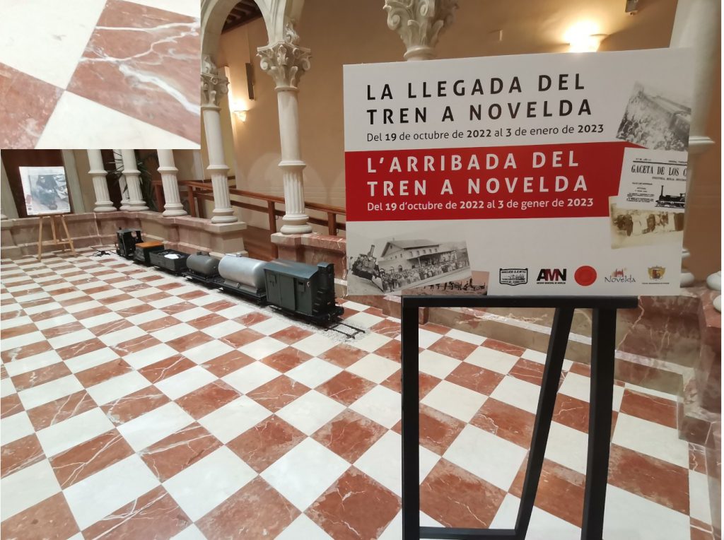 Ayuntamiento de Novelda 01-expo-llegada-tren-1024x764 La exposición “La Llegada del Tren a Novelda” abre la amplia programación de Novelda Modernista 2022 