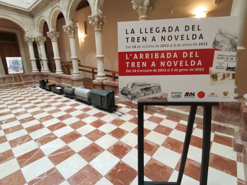 Ayuntamiento de Novelda 03-expo-llegada-tren-1024x768 L'exposició “L'Arribada del Tren a Novelda” obri l'àmplia programació de Novelda Modernista 2022 