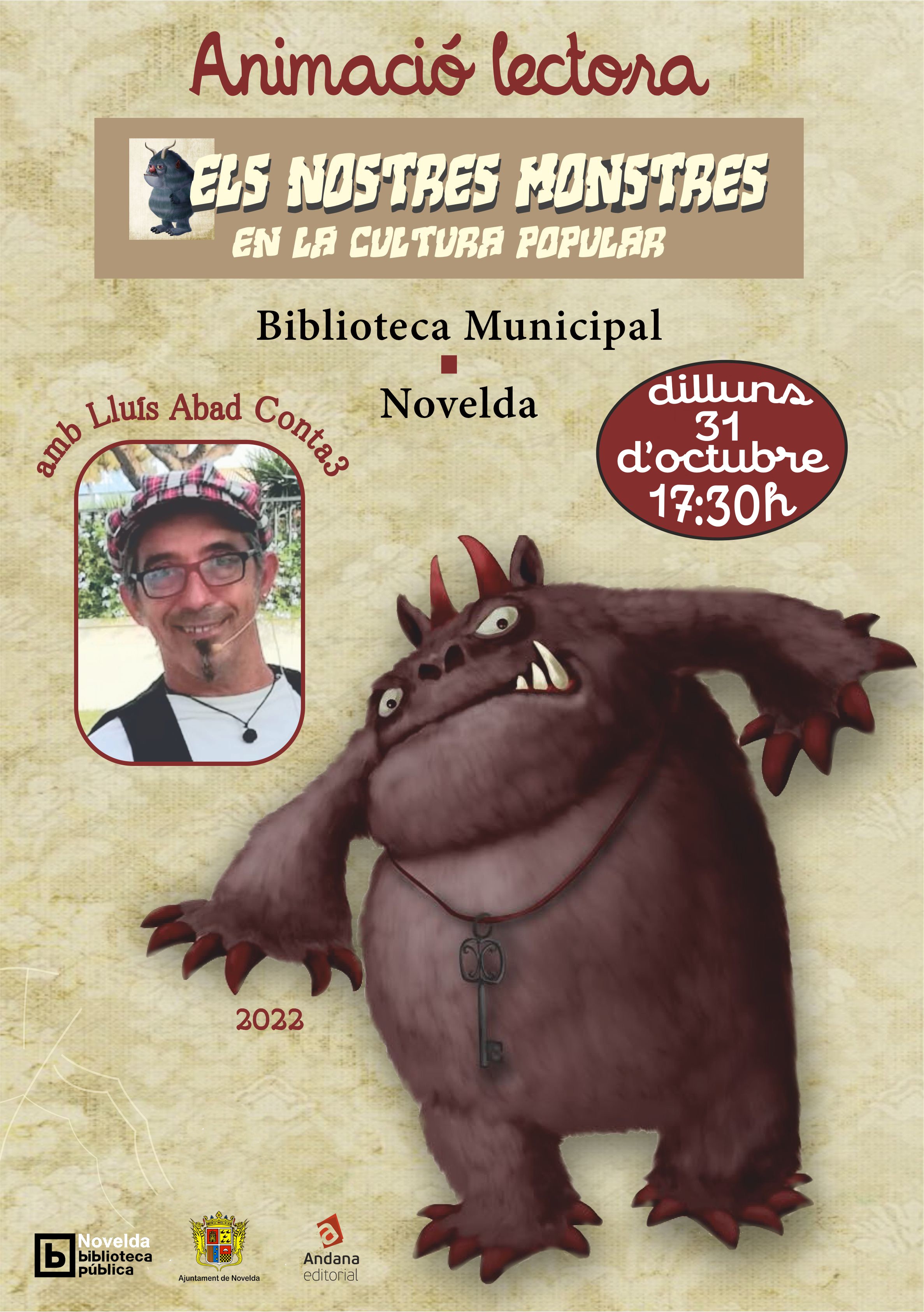 Ayuntamiento de Novelda nostres-monstres-novelda Animación Lectora ''Nuestros Mounstruos'' 