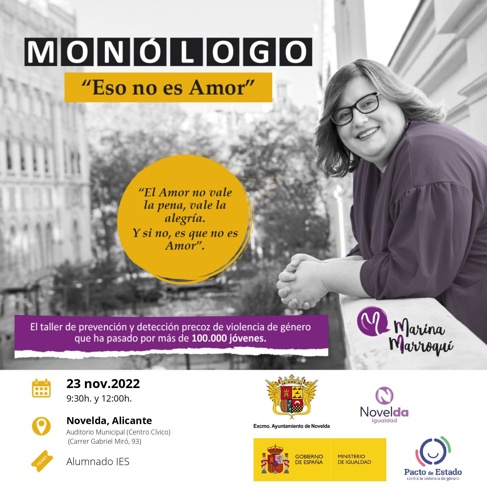 Ayuntamiento de Novelda Cartel-monologo-2_page-0001 Monòleg ''Això no és amor'' 