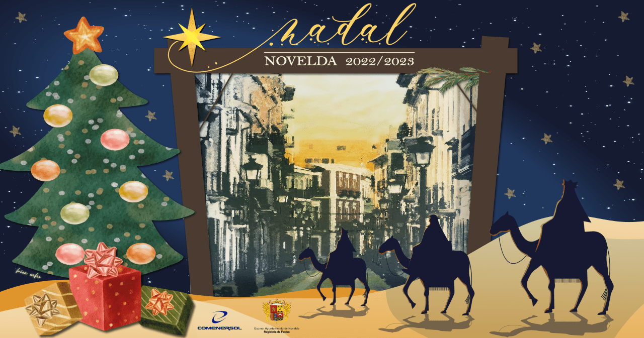 Ayuntamiento de Novelda Cartel-Navidad-redes-1 Fiestas de Navidad 2022/23 