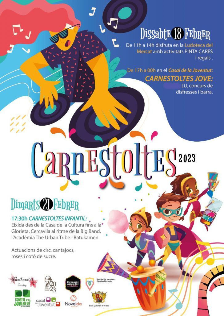 Ayuntamiento de Novelda CARNAVAL-DEFINITIVO-2-728x1024 Música, baile y diversión en el Carnaval 2023 
