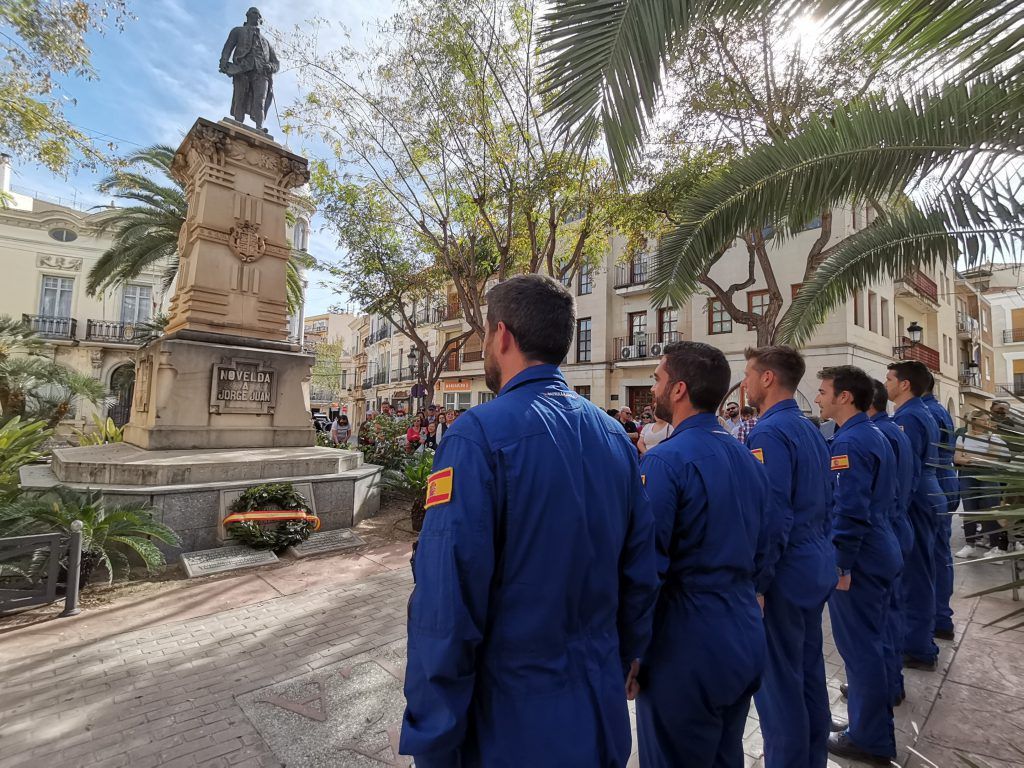 Ayuntamiento de Novelda 4-1024x768 La Patrulla Àguila ret homenatge a Jorge Juan 