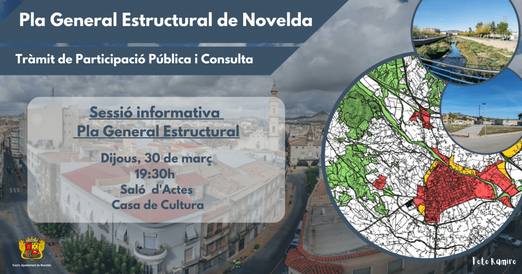 Ayuntamiento de Novelda Sesión-Informativa-PGE-1024x539 S'inicia el període de participació i consulta del Pla General de Novelda 
