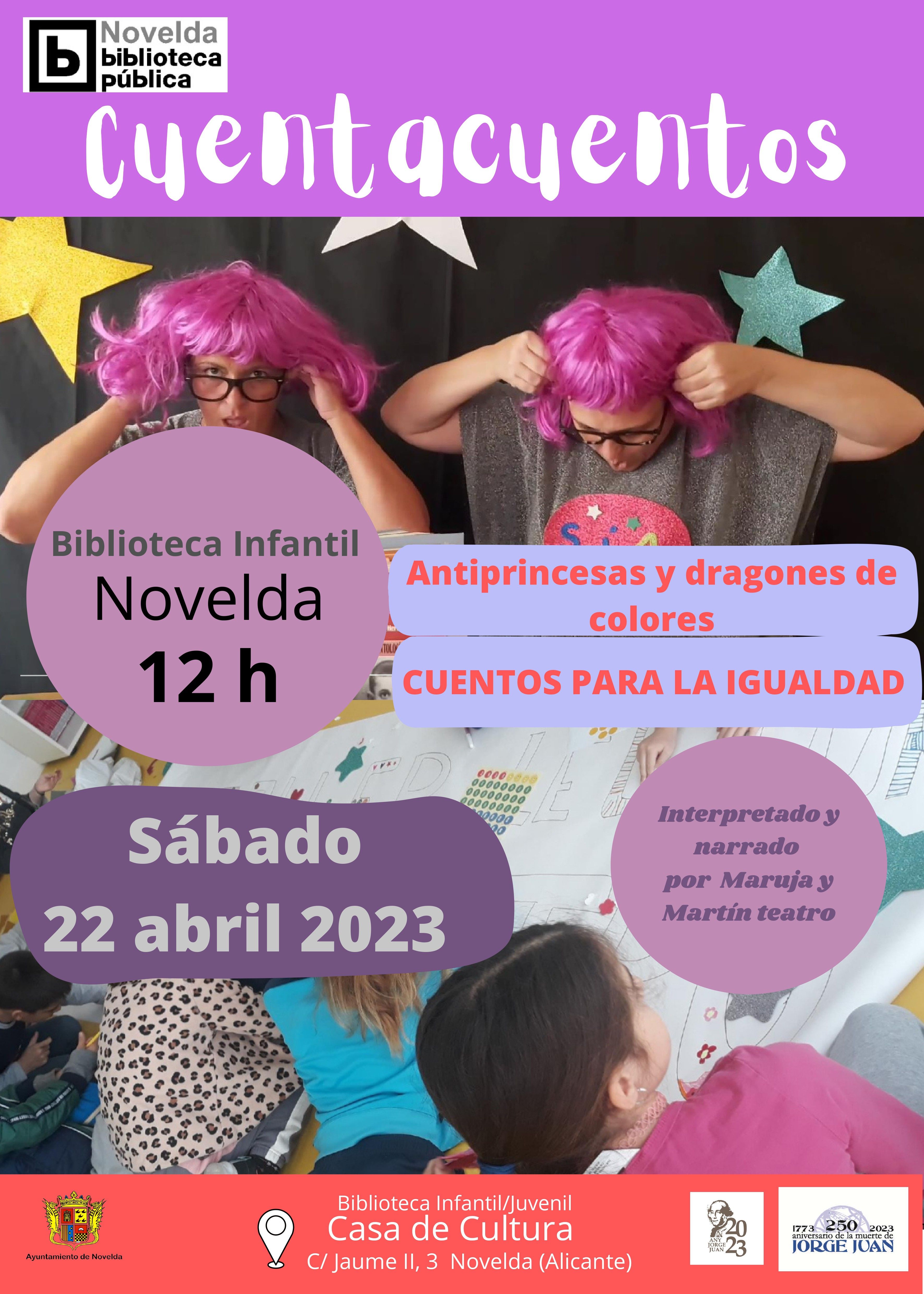 Ayuntamiento de Novelda Cuentacuentos-22-abril Cuentacuentos 