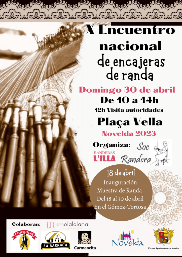 Ayuntamiento de Novelda Encuentro-Randa-723x1024 Novelda acull la X edició de la Trobada Nacional de Randeres 