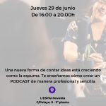 Ayuntamiento de Novelda Cartel-Podcast-150x150 L’Espai acull un taller de creació de Podcast i una xarrada sobre les possibilitats comercials de Amazon 