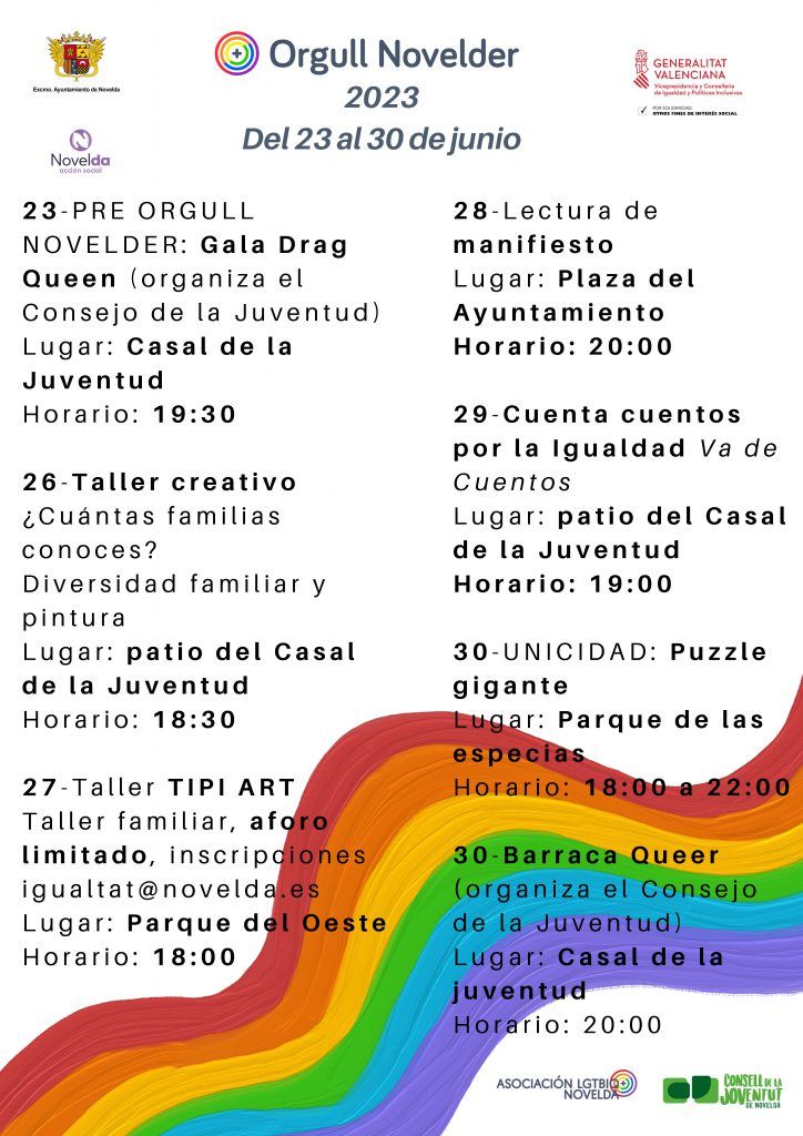 Ayuntamiento de Novelda cartel-orgull-novelder_page-0001-724x1024 Amplio programa de actividades para visibilizar y apoyar al colectivo LGTBIQ+ 