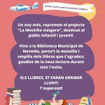 Ayuntamiento de Novelda Cartel-Motxilla-Viatgera-150x150 La Biblioteca pone en marcha una nueva edición de la campaña “La Mochila Viajera” 