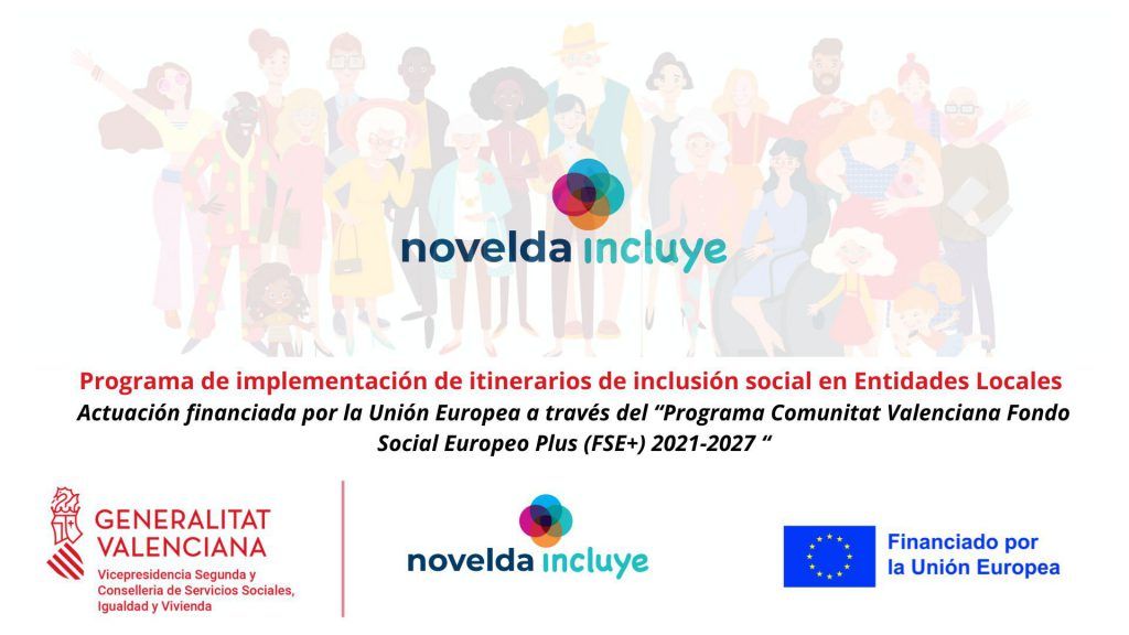 Ayuntamiento de Novelda Novelda-Incluye-1024x576 El departament d'Acció Social posa en marxa una nova edició del programa “Novelda Inclou” 