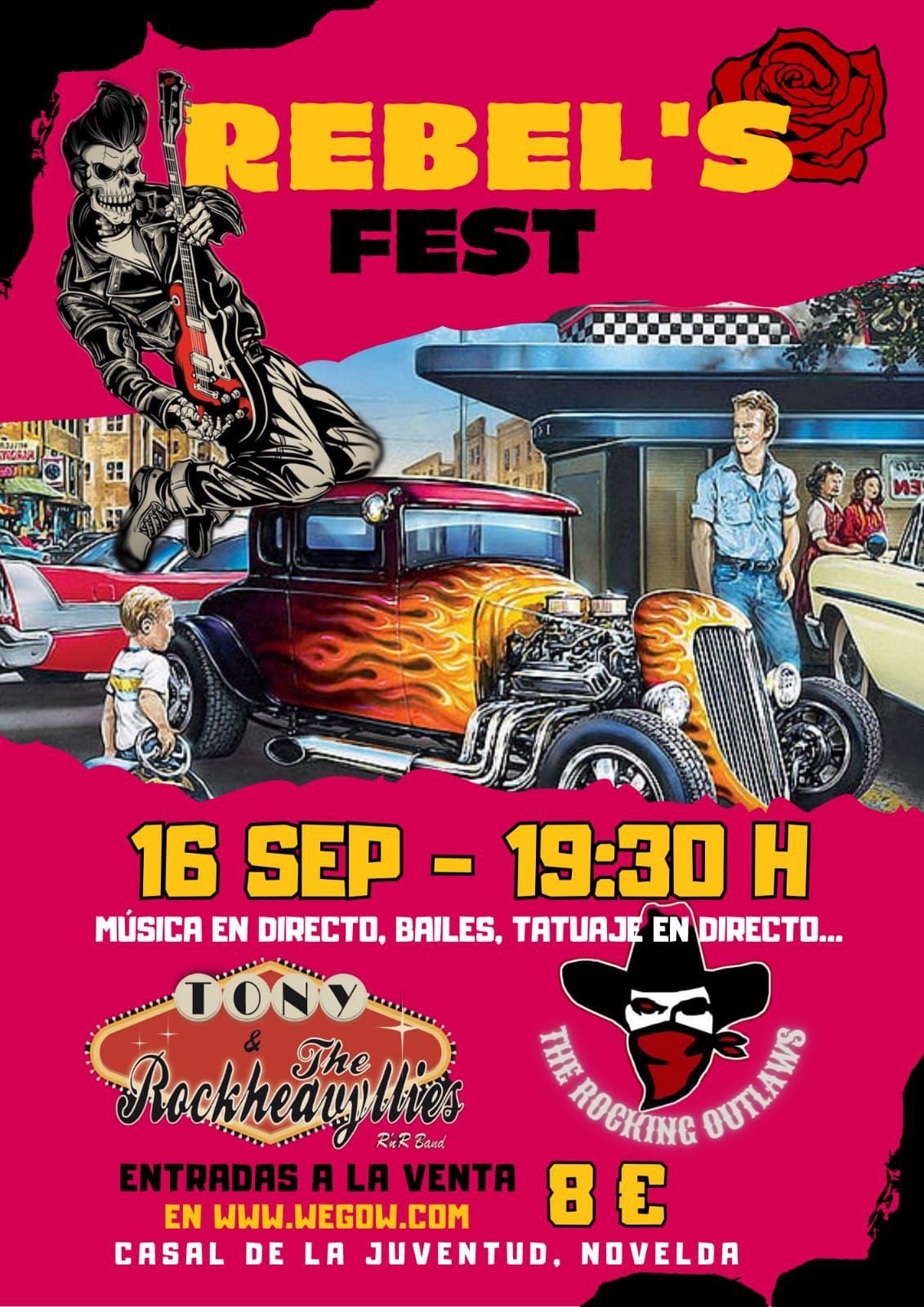Ayuntamiento de Novelda RebelsFest-Cartel-1 Rebel's Fest 