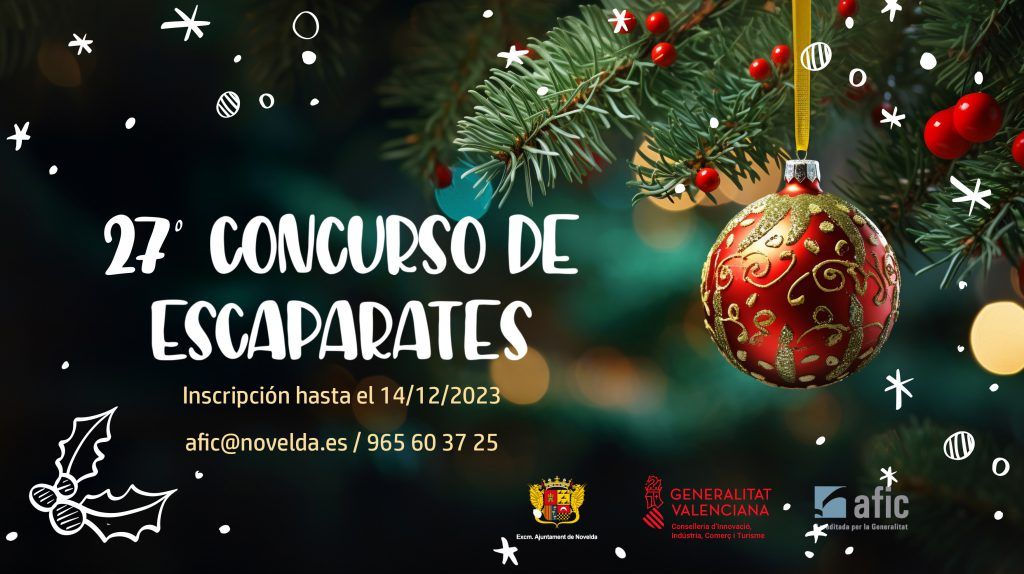 Ayuntamiento de Novelda CAST-cartel-concurso-de-navidad-logos-1024x574 Comercio convoca la XXVII edición del Concurso de Escaparates Navideños 