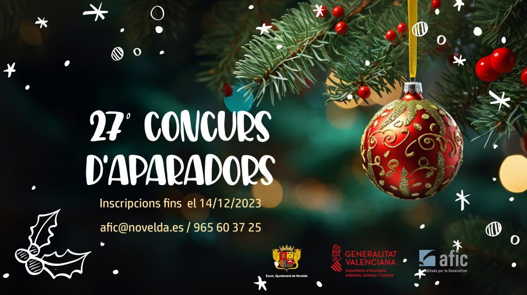 Ayuntamiento de Novelda VAL-cartel-concurso-de-navidad-logos-1024x574 Comerç convoca la XXVII edició del Concurs d'Aparadors Nadalencs 