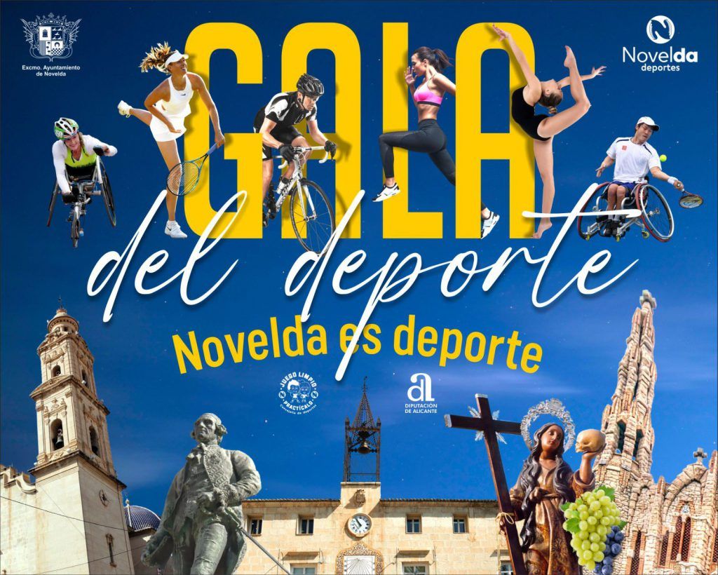 Ayuntamiento de Novelda Gala-Deporte-1024x820 L'Auditori del Centre Cívic acollirà la Gala de l'Esport 2023 