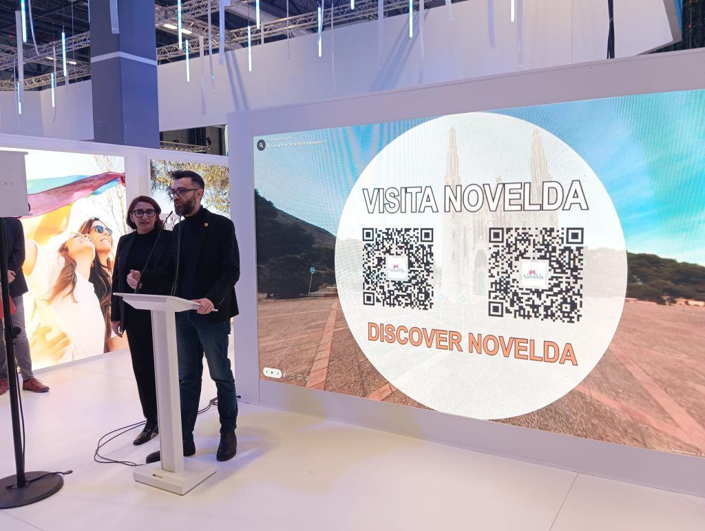 Ayuntamiento de Novelda 1-1024x771 Novelda presenta en Fitur la visita virtual al recinto de la Mola 
