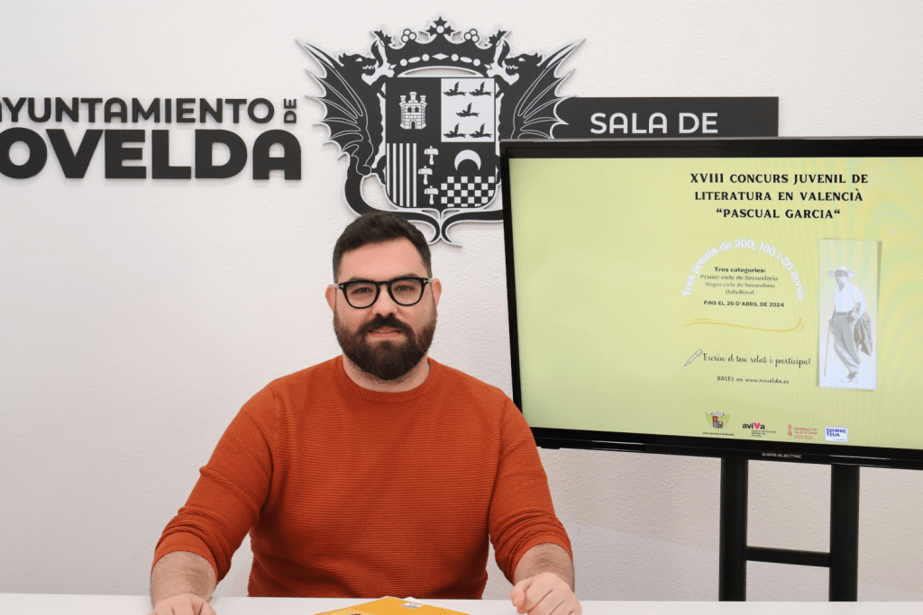 Ayuntamiento de Novelda Concurso-de-literatura-1-1024x683 Normalización Lingüística convoca el XVIII Concurso Juvenil de Literatura en Valencià Pascual García 