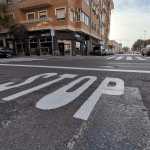 Ayuntamiento de Novelda Repintado-señalización-3-1-150x150 Tráfico repinta los pasos de peatones en el entorno de los centros escolares y en las vías de mayor tráfico 