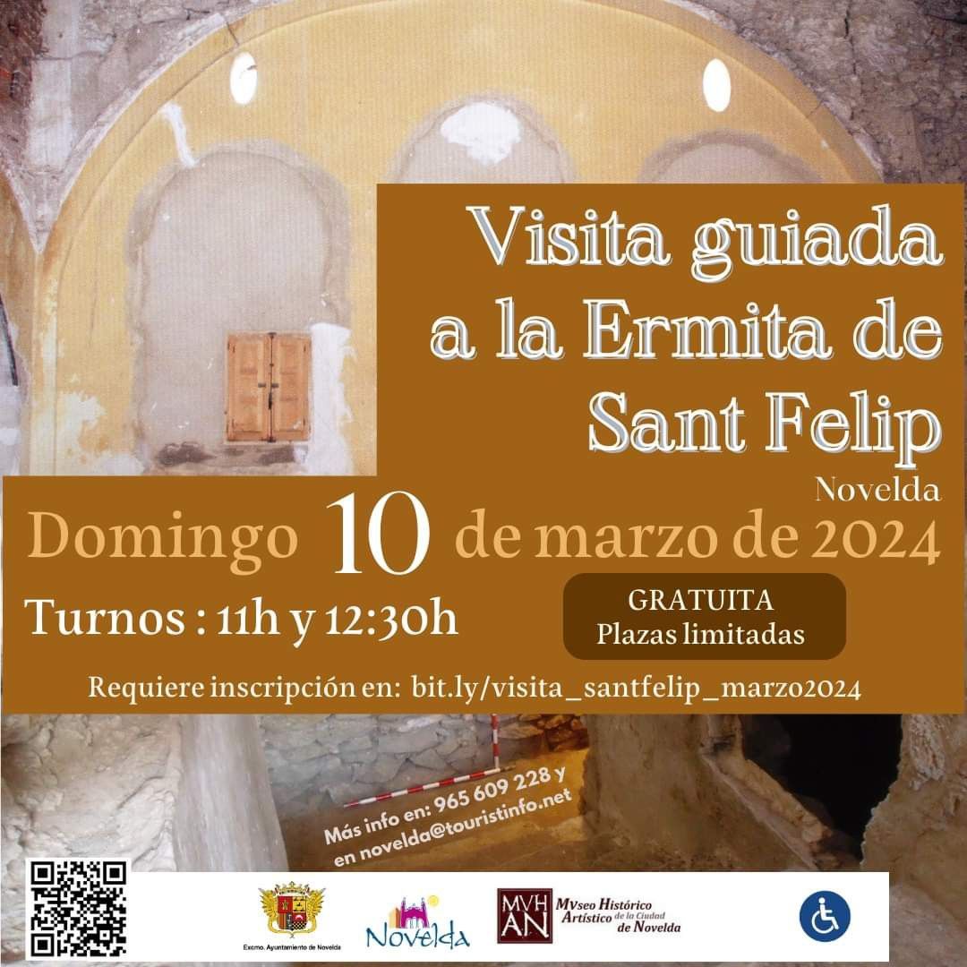 Ayuntamiento de Novelda Visita-ermita Visita guiada Ermita de Sant Felip 