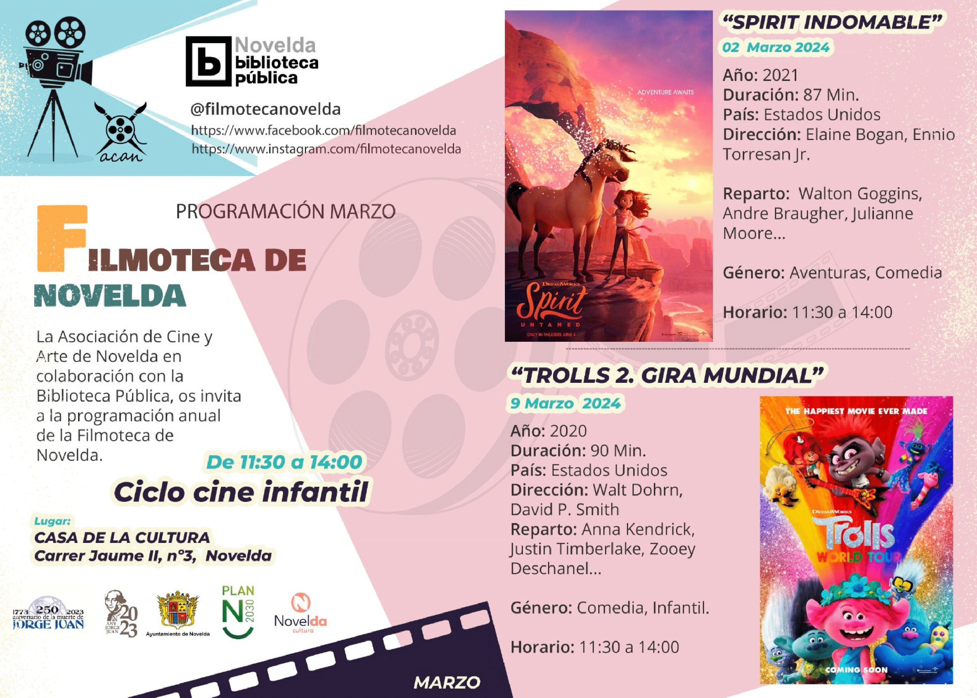 Ayuntamiento de Novelda cine-marzo-infantil-cartel-1 Cicle cinema infantil 