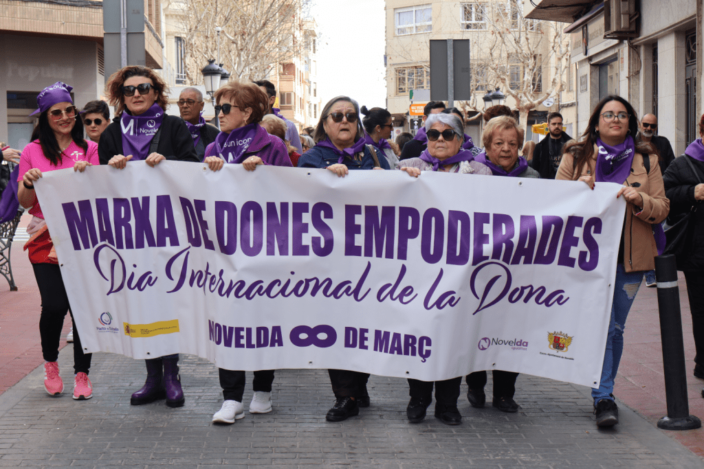 Ayuntamiento de Novelda 8M-4-1024x683 Novelda reivindica a las mujeres como referentes empoderadas 