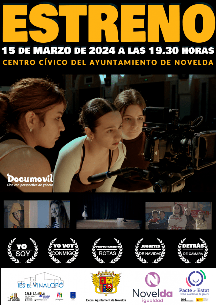 Ayuntamiento de Novelda Cartel-Documovil-726x1024 El Centro Cívico acoge la presentación de los cortometrajes del proyecto Documóvil 