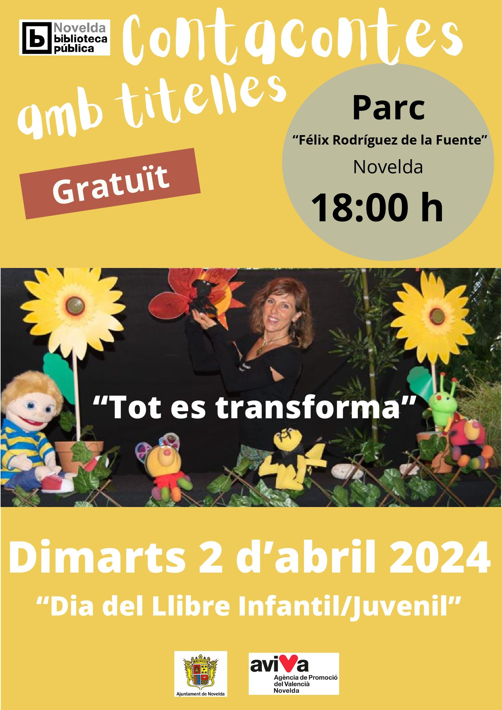 Ayuntamiento de Novelda Face-Contacontes-Tot-es-transforma_page-0001 Dia Internacional del Llibre Infantil i Juvenil 