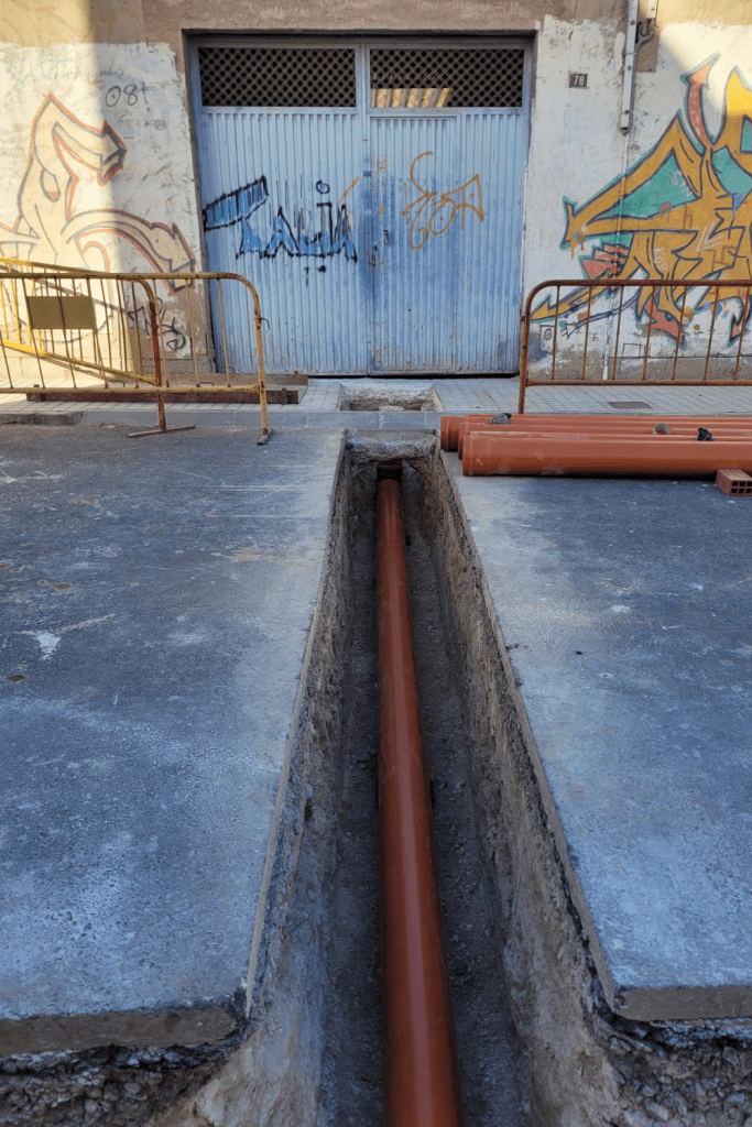 Ayuntamiento de Novelda Obras-Calle-Gibraltar-10-683x1024 Cicle Hídric millora la xarxa de sanejament del carrer Gibraltar 