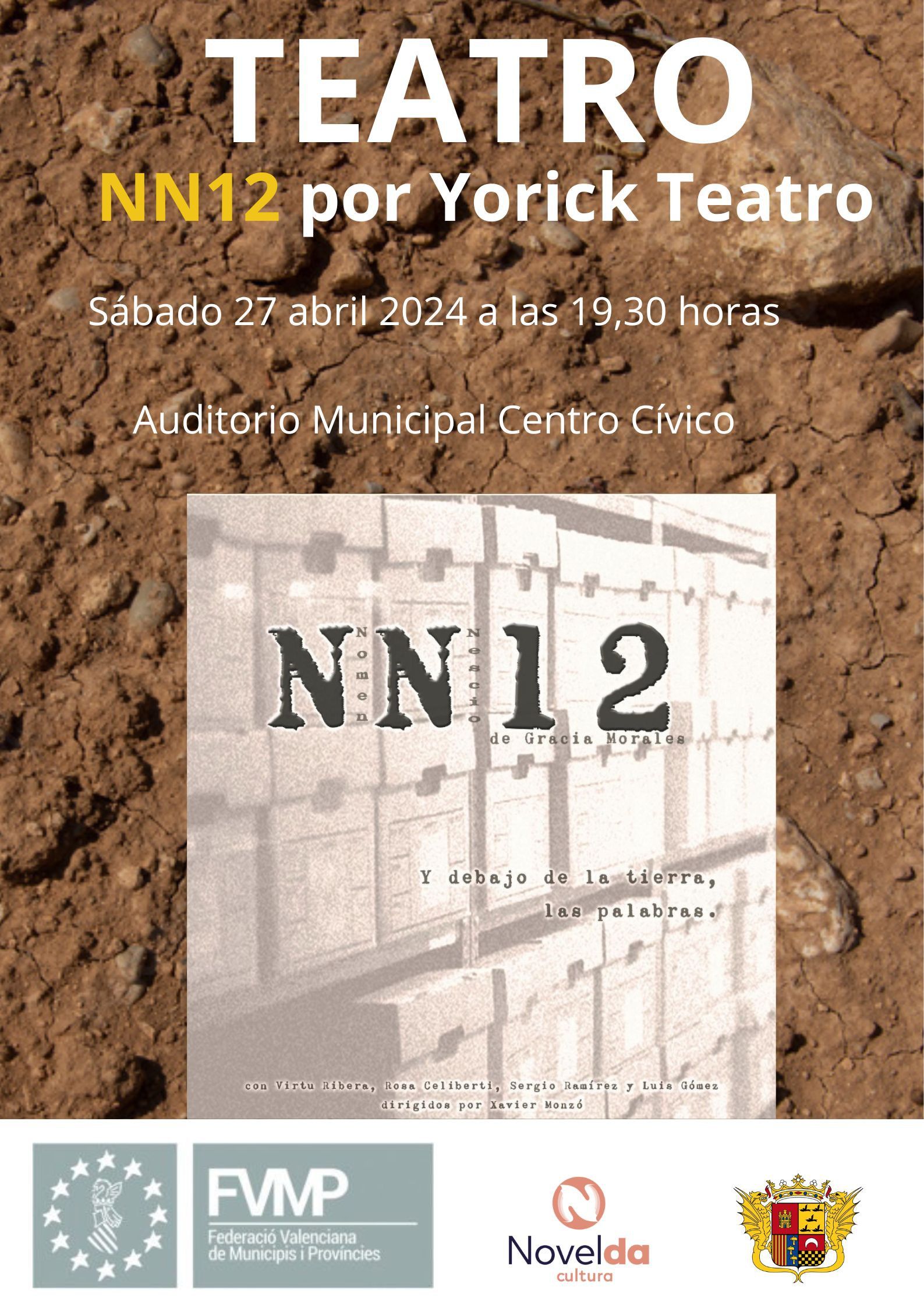 Ayuntamiento de Novelda Cartel-NN12-YORIK-TEATRO Teatro "NN12" 