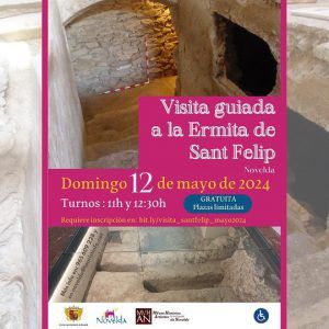 Ayuntamiento de Novelda visita-guiada-ermita-300x300 Visita guiada a l'Ermita de Sant Felip 