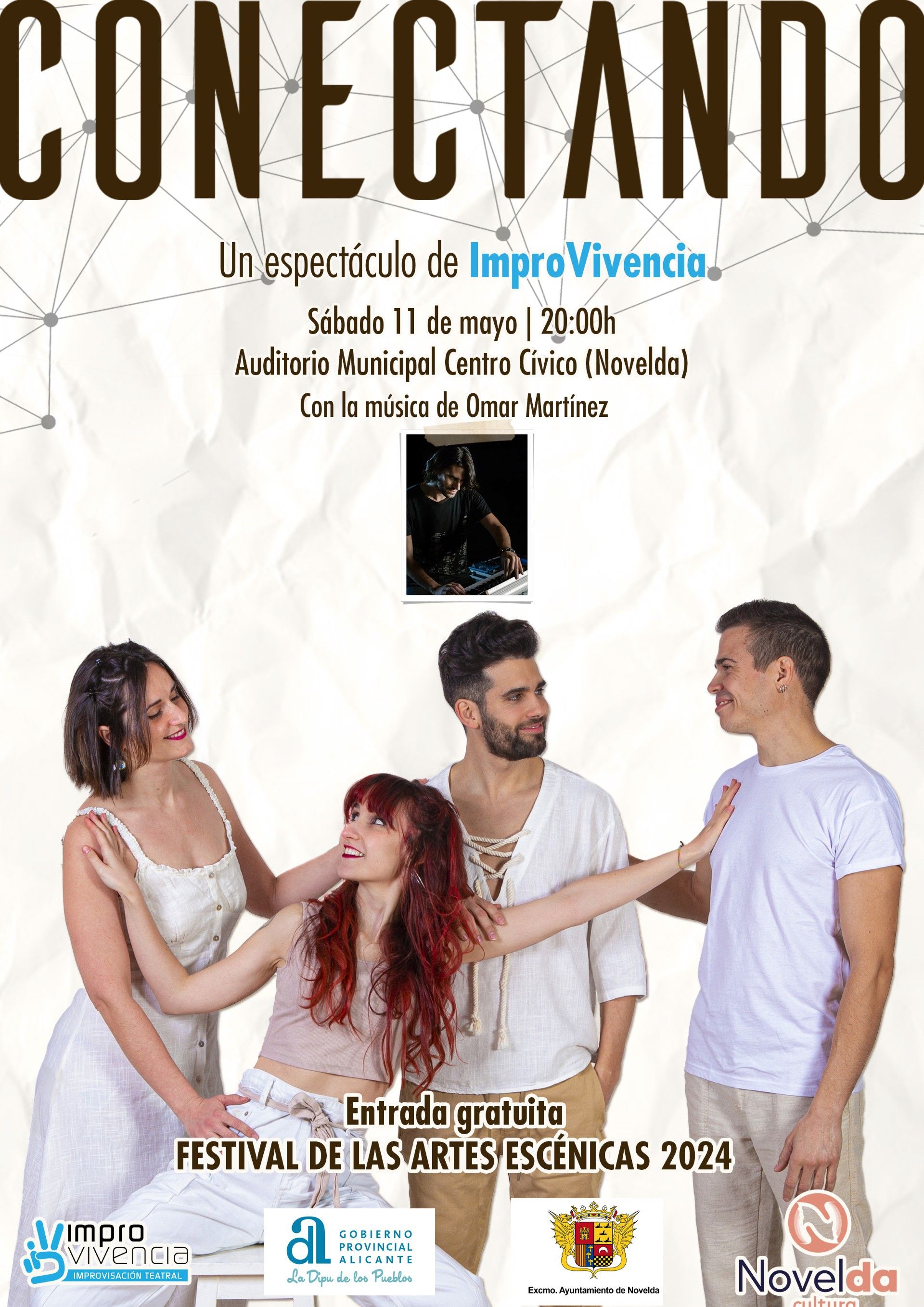 Ayuntamiento de Novelda 11-mayo-CONECTANDO Teatro adultos "Conectando" 