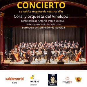 Ayuntamiento de Novelda Concierto-300x300 Concert "La música religiosa de nuestros días" 