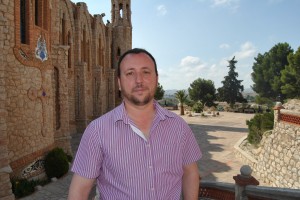 El concejal Francisco Sepulcre durante la presentación del programa de actos. 