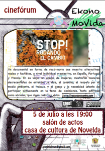cartel ekonomovida stop rodando el cambio