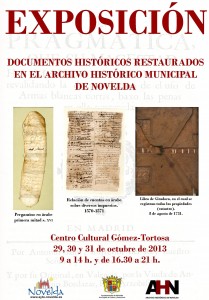CARTEL EXPOSICION DOCUMENTOS ARCHIVO JPEG