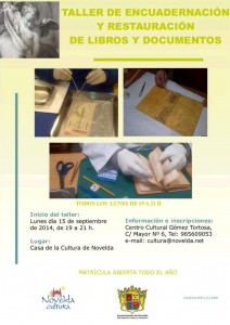 15-09-2014 CARTEL TELLER ENCUADERNACION