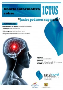 2014-10-23 CARTEL CHARLA ICTUS